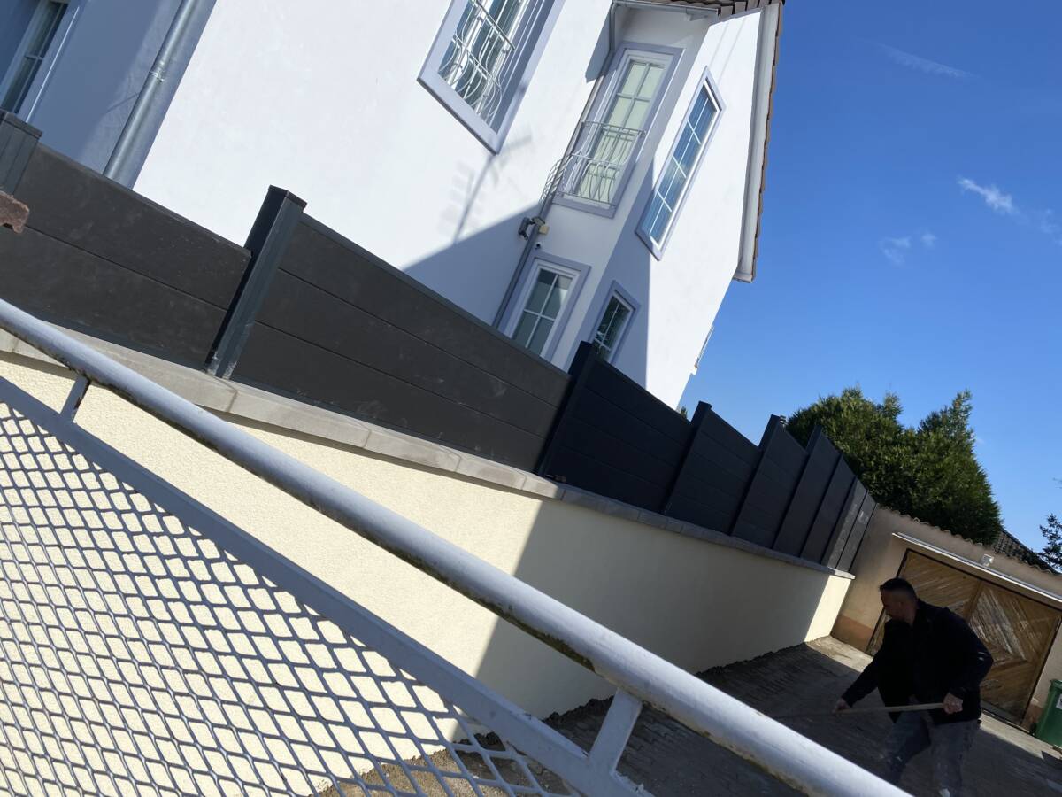 Comment poser une clôture sur un mur ? Kingersheim