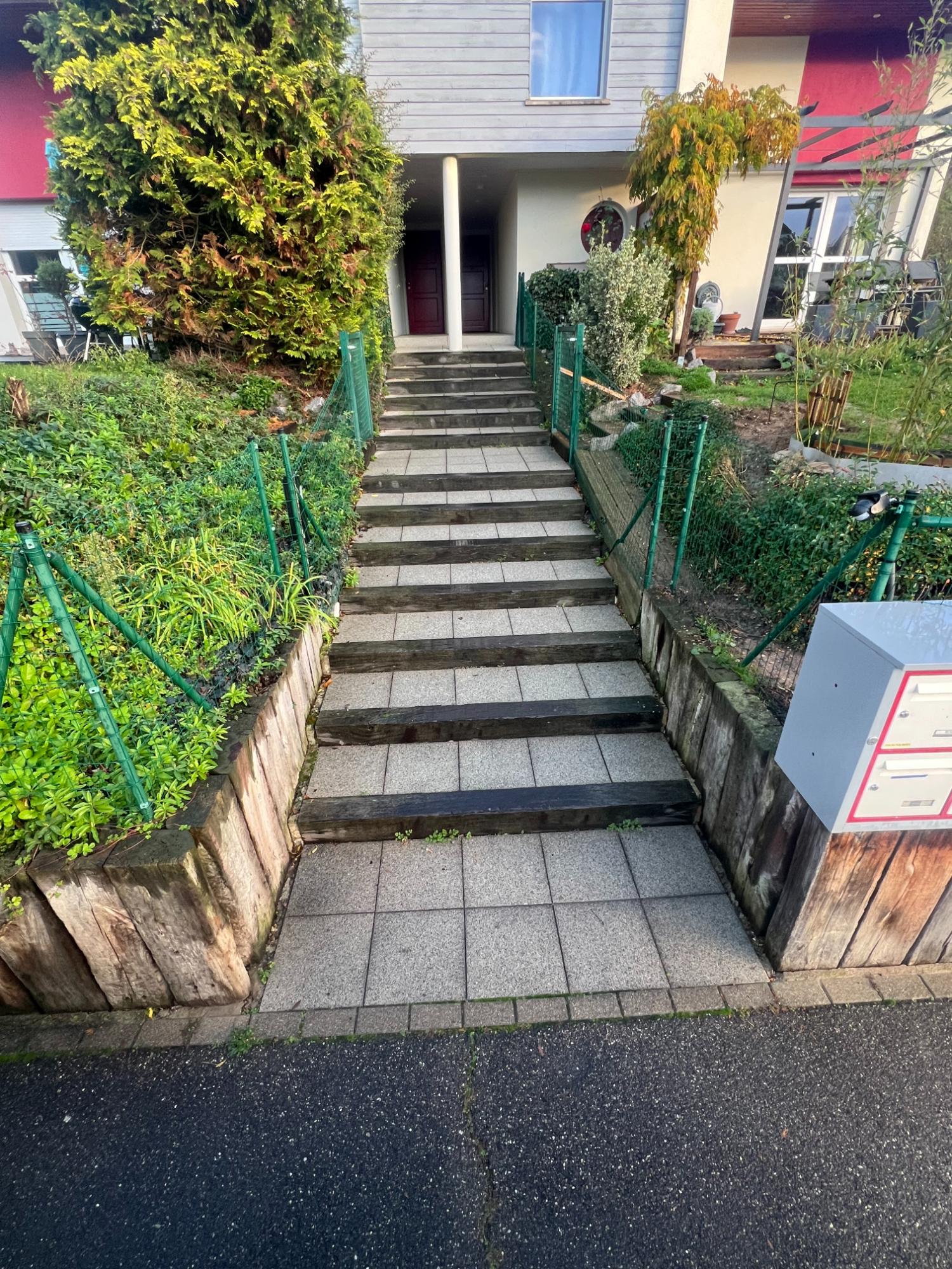 Chantier &agrave; Pfastatt Riedisheim